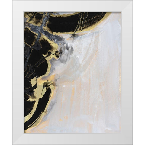 Port of Call II White Modern Wood Framed Art Print by Combs, Joyce