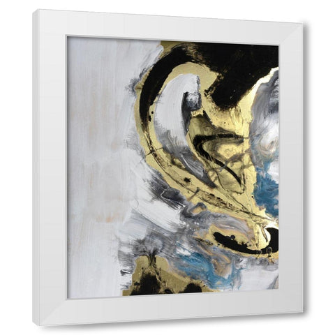 Port of Call III White Modern Wood Framed Art Print by Combs, Joyce