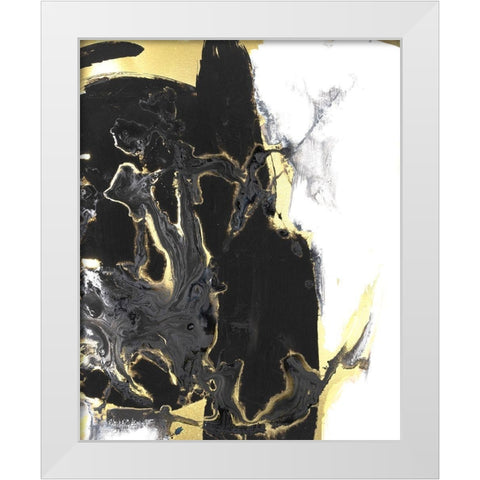 Port of Call IV White Modern Wood Framed Art Print by Combs, Joyce