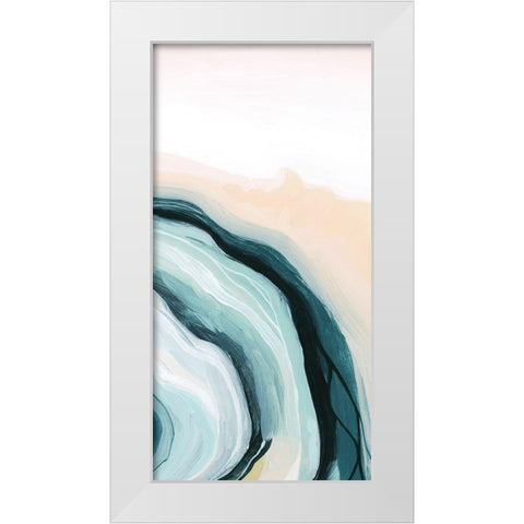 Half Shell II White Modern Wood Framed Art Print by Popp, Grace