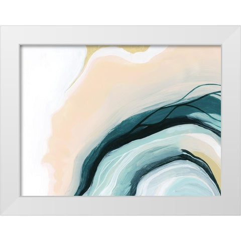 Half Shell III White Modern Wood Framed Art Print by Popp, Grace