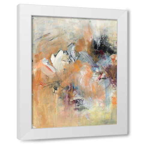 Frozen Spring I White Modern Wood Framed Art Print by Combs, Joyce