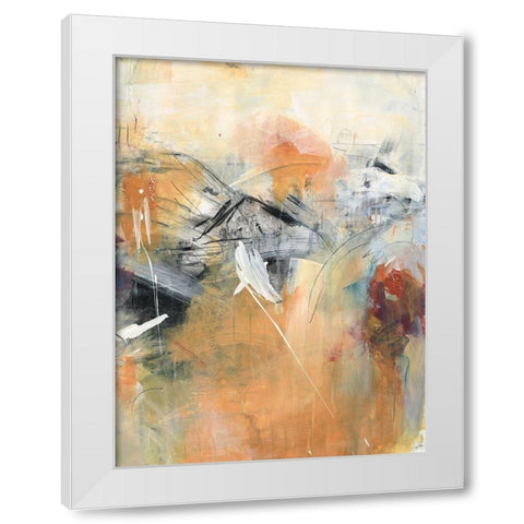 Frozen Spring II White Modern Wood Framed Art Print by Combs, Joyce