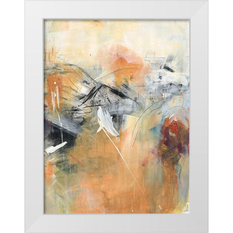 Frozen Spring II White Modern Wood Framed Art Print by Combs, Joyce