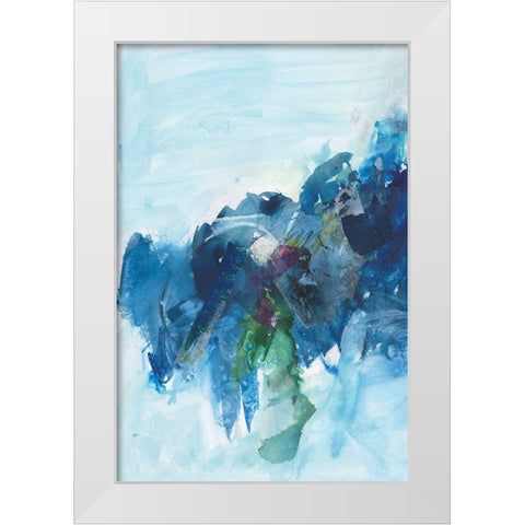 Skyward Bound I White Modern Wood Framed Art Print by Combs, Joyce
