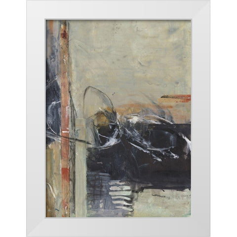 Rising Together II White Modern Wood Framed Art Print by Combs, Joyce