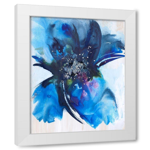 Nature in Costume I White Modern Wood Framed Art Print by Combs, Joyce