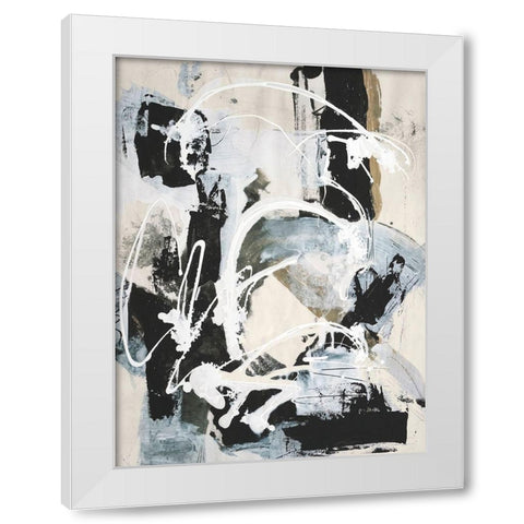 Natures Winterland I White Modern Wood Framed Art Print by Combs, Joyce