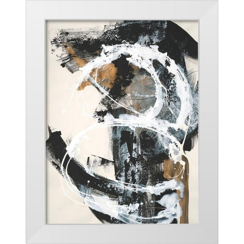 Natures Winterland II White Modern Wood Framed Art Print by Combs, Joyce