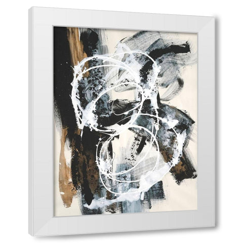 Natures Winterland III White Modern Wood Framed Art Print by Combs, Joyce