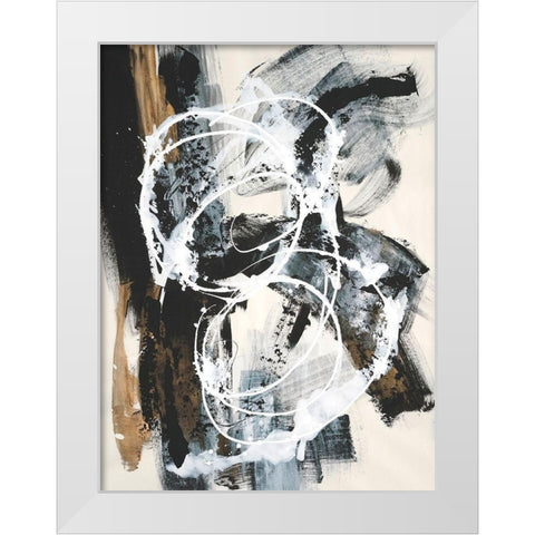 Natures Winterland III White Modern Wood Framed Art Print by Combs, Joyce