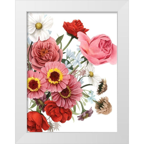 Modern Arrangement I White Modern Wood Framed Art Print by Popp, Grace