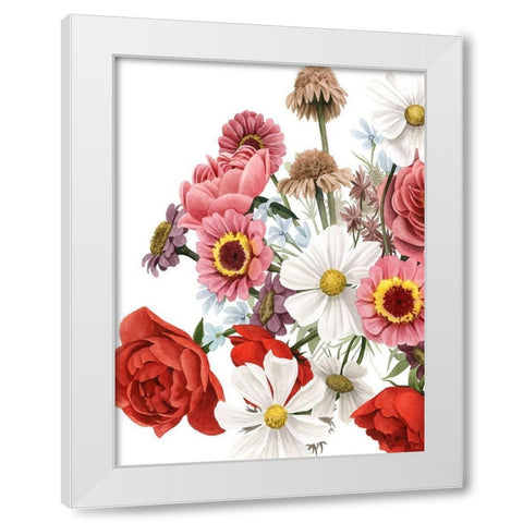 Modern Arrangement II White Modern Wood Framed Art Print by Popp, Grace