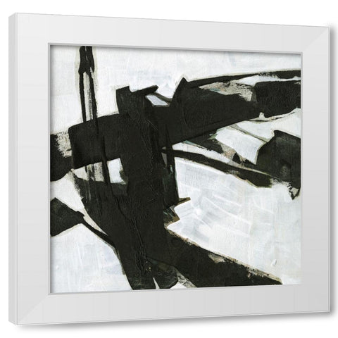 Ode an Kline I White Modern Wood Framed Art Print by Goldberger, Jennifer