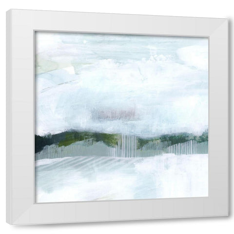 Walk in Winter I White Modern Wood Framed Art Print by Popp, Grace