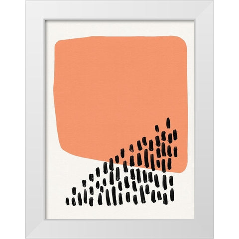 Good Vibes I White Modern Wood Framed Art Print by Green, Jacob