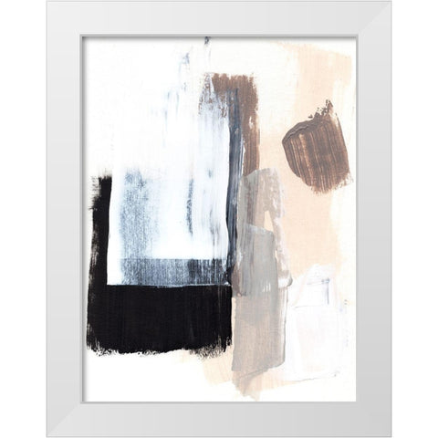 Black Mirror II White Modern Wood Framed Art Print by Parker, Jennifer Paxton