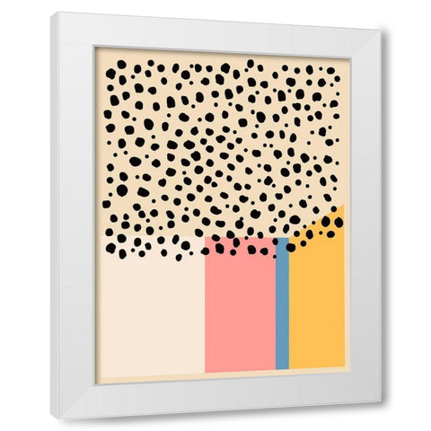 Color Studies II White Modern Wood Framed Art Print by Wang, Melissa