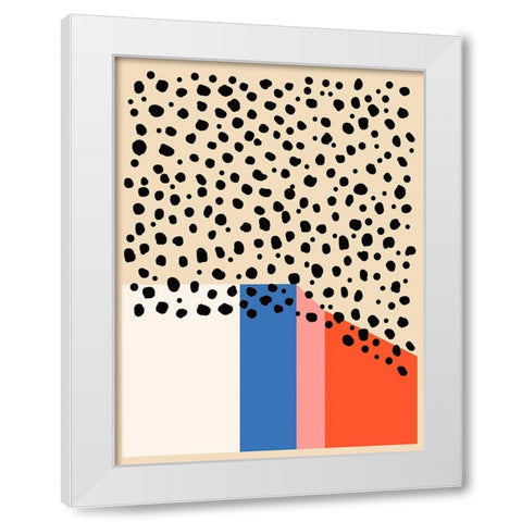 Color Studies III White Modern Wood Framed Art Print by Wang, Melissa