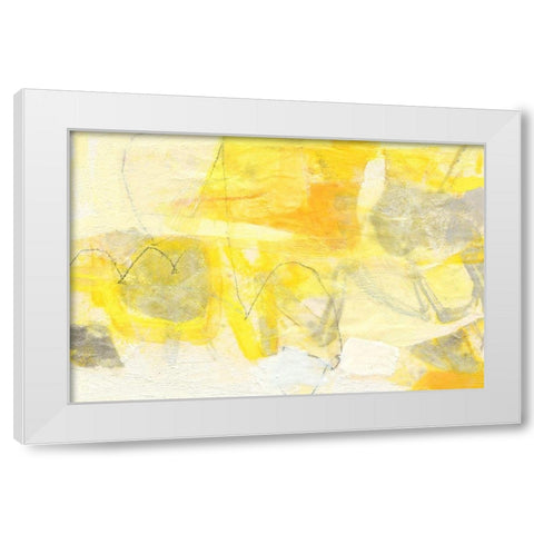 Beamish I White Modern Wood Framed Art Print by Jachimiec, Sue