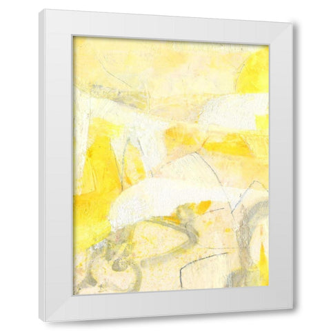 Beamish II White Modern Wood Framed Art Print by Jachimiec, Sue