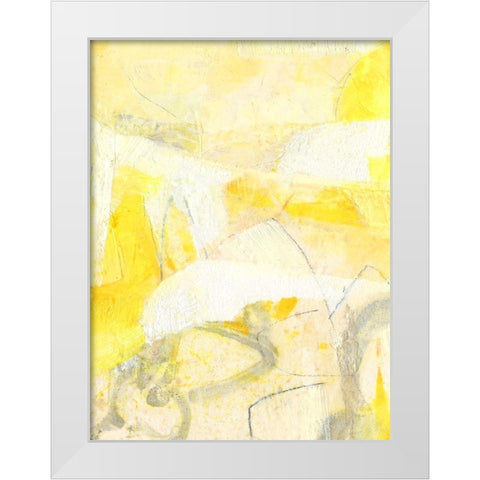 Beamish II White Modern Wood Framed Art Print by Jachimiec, Sue
