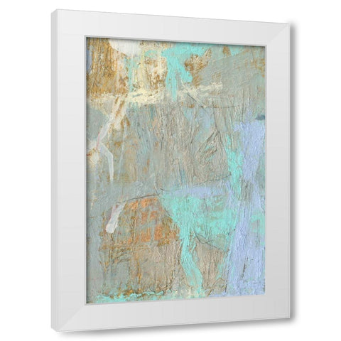 Ambit II White Modern Wood Framed Art Print by Jachimiec, Sue