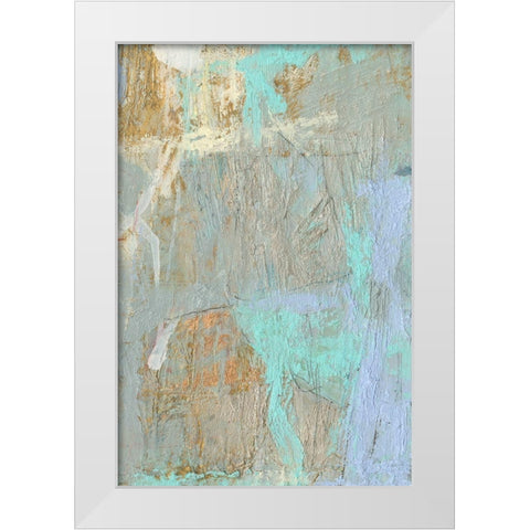 Ambit II White Modern Wood Framed Art Print by Jachimiec, Sue
