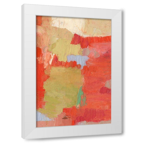 Bright Costa I White Modern Wood Framed Art Print by Jachimiec, Sue