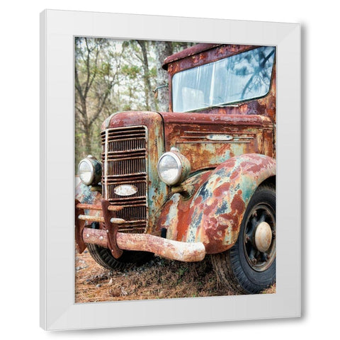 Special Delivery White Modern Wood Framed Art Print by Head, Danny
