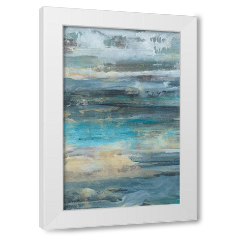 Siavash III White Modern Wood Framed Art Print by Bramma, Lila