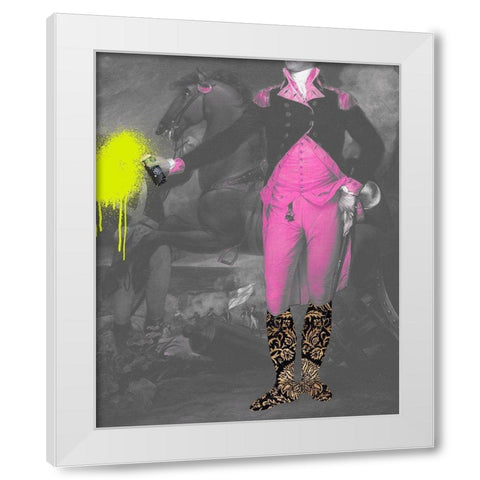 Sassy Master I White Modern Wood Framed Art Print by Goldberger, Jennifer