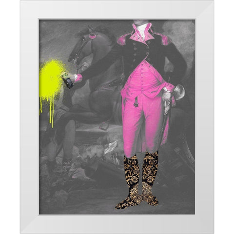 Sassy Master I White Modern Wood Framed Art Print by Goldberger, Jennifer