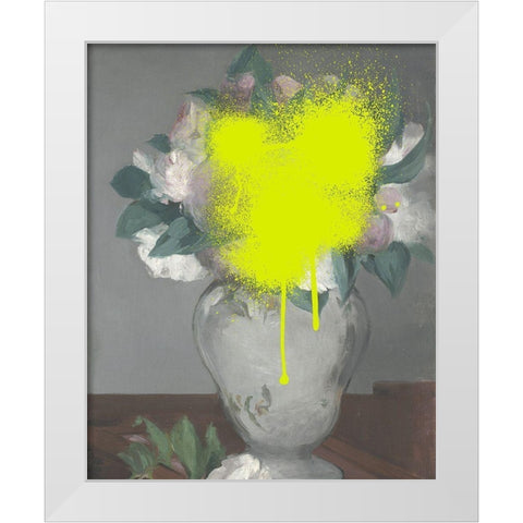 Sassy Master III White Modern Wood Framed Art Print by Goldberger, Jennifer