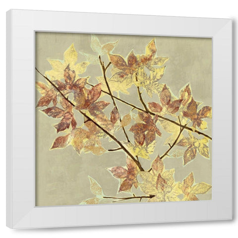 Renewed Maple II White Modern Wood Framed Art Print by Goldberger, Jennifer