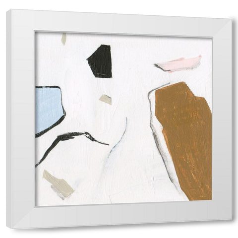 Milky Valley II White Modern Wood Framed Art Print by Wang, Melissa