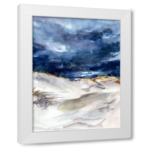 Stormy Front II White Modern Wood Framed Art Print by Parker, Jennifer Paxton