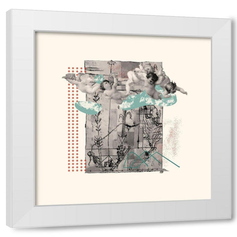 Lost Lullaby I White Modern Wood Framed Art Print by Wang, Melissa