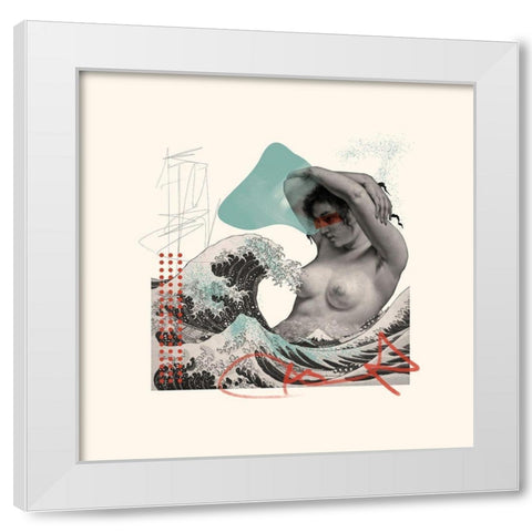 Lost Lullaby VI White Modern Wood Framed Art Print by Wang, Melissa