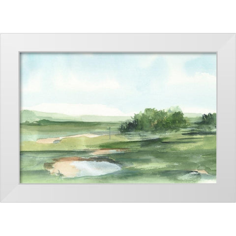 Watercolor Course Study II White Modern Wood Framed Art Print by Harper, Ethan