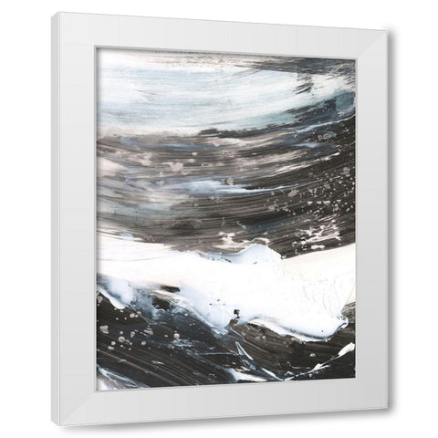 Blizzard Conditions I White Modern Wood Framed Art Print by Harper, Ethan