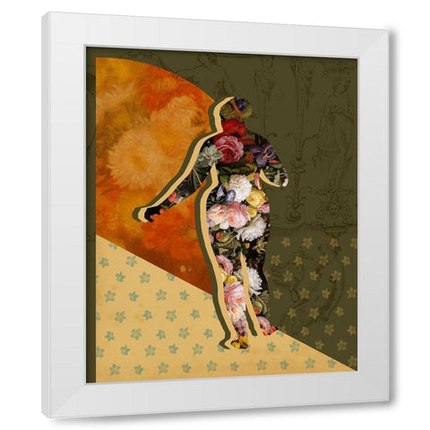 Goddess of the Flora II White Modern Wood Framed Art Print by Popp, Grace