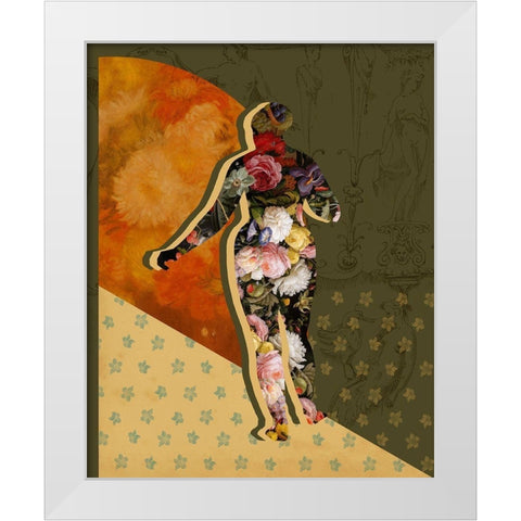 Goddess of the Flora II White Modern Wood Framed Art Print by Popp, Grace