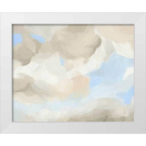 Cloud Coast IV White Modern Wood Framed Art Print by Green, Jacob
