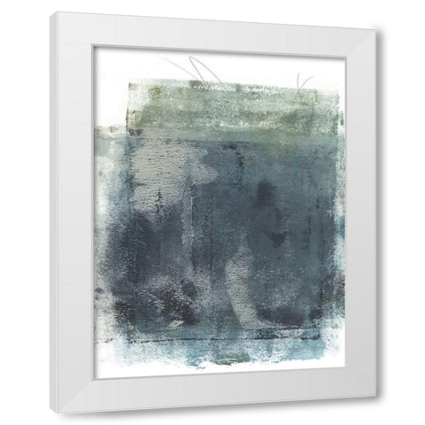 Roller Oxide I White Modern Wood Framed Art Print by Green, Jacob