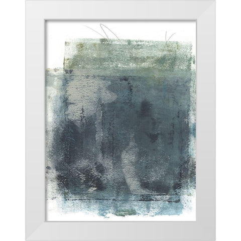 Roller Oxide I White Modern Wood Framed Art Print by Green, Jacob
