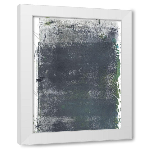 Roller Oxide III White Modern Wood Framed Art Print by Green, Jacob