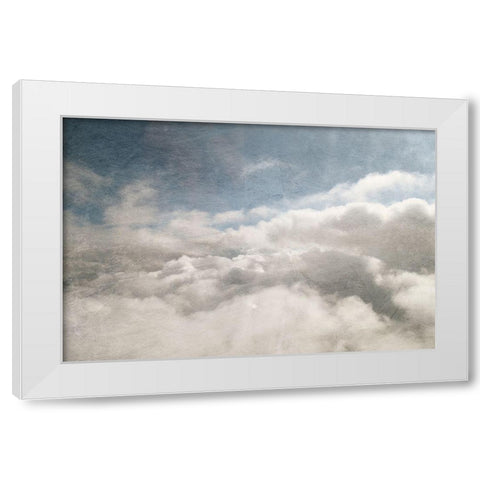 From Above I White Modern Wood Framed Art Print by Chandler, Sharon