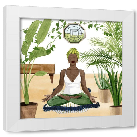 Alone Time II White Modern Wood Framed Art Print by Popp, Grace