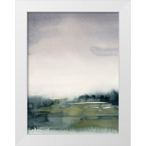 Marshland Dream I White Modern Wood Framed Art Print by Popp, Grace